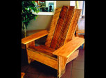 Wood Adirondack Chairs at Rent Sheds