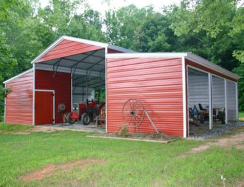 Metal Carports, Metal Garages &amp; Steel Buildings Clarksville, TN., IL ...