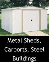 Metal Sheds, Carports, Steel Buildings