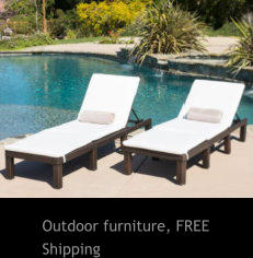 Outdoor furniture, FREE Shipping