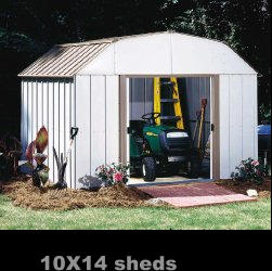 10X14 sheds