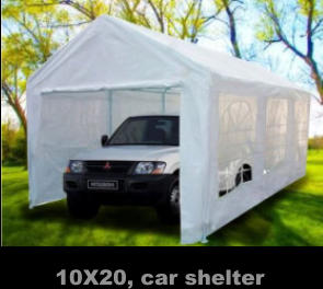 10X20, car shelter