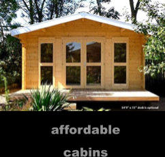 affordable cabins