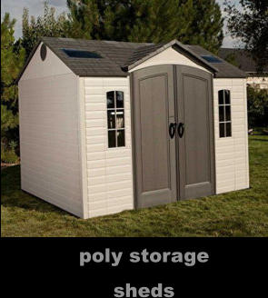 poly storage sheds