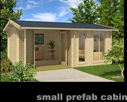small prefab cabin