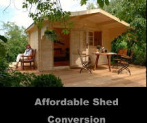 Affordable Shed Conversion