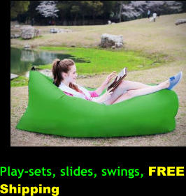 Play-sets, slides, swings, FREE Shipping