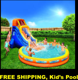 FREE SHIPPING, Kid’s Pool