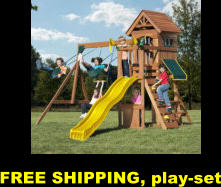 FREE SHIPPING, play-set