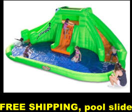 FREE SHIPPING, pool slide
