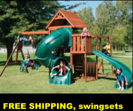 FREE SHIPPING, swingsets