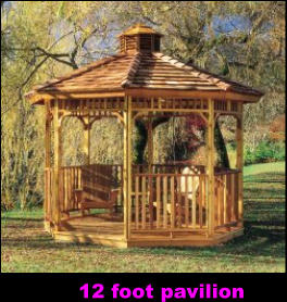 12 foot pavilion